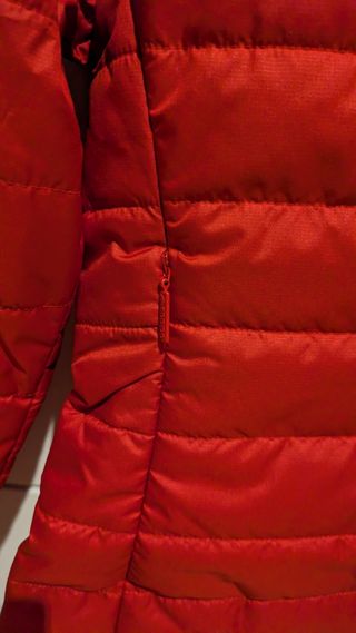 Chaqueta Adidas roja Slim Plumas- Talla xs