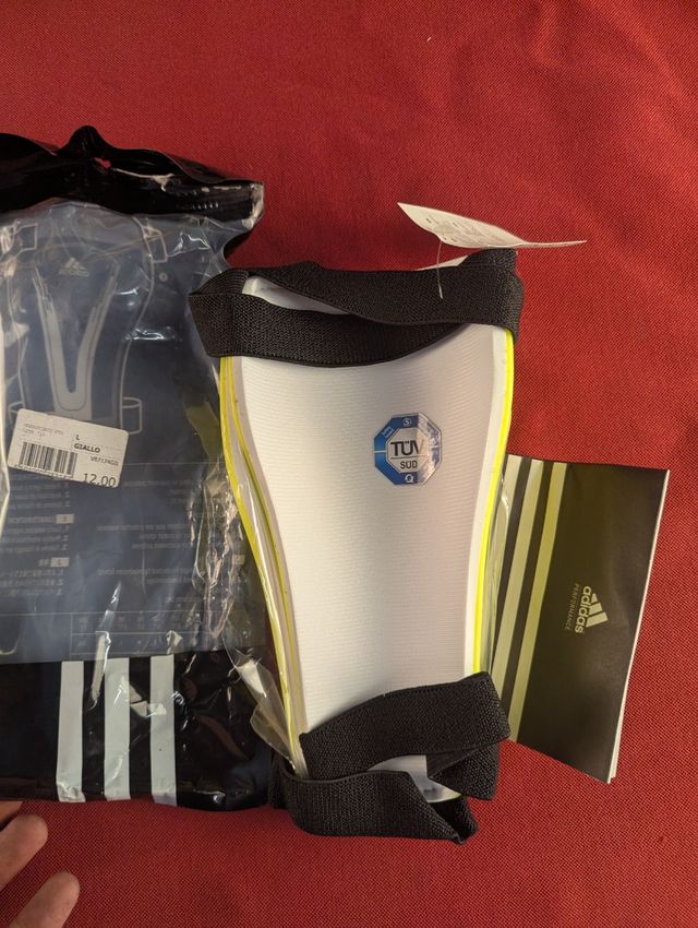 Espinilleras futbol Adidas F50 Talla L NUEVI