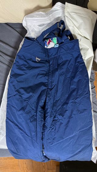Traje esquí azul