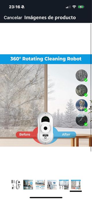 Robot limpia ventanas 5600PA
