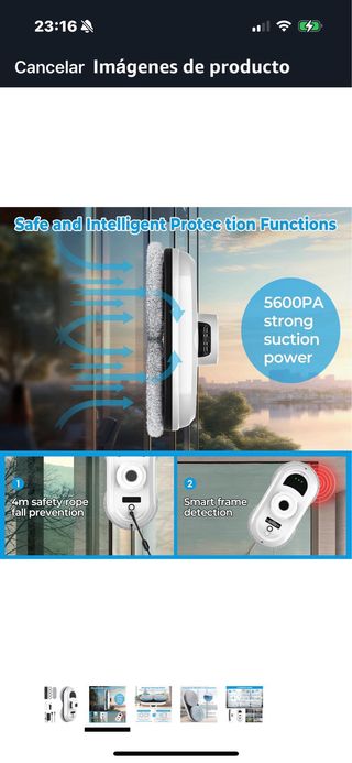 Robot limpia ventanas 5600PA