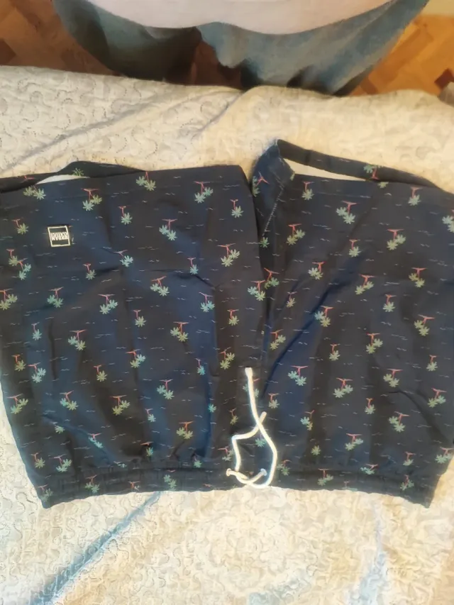 Bañador Palm XL - Azul/Verde