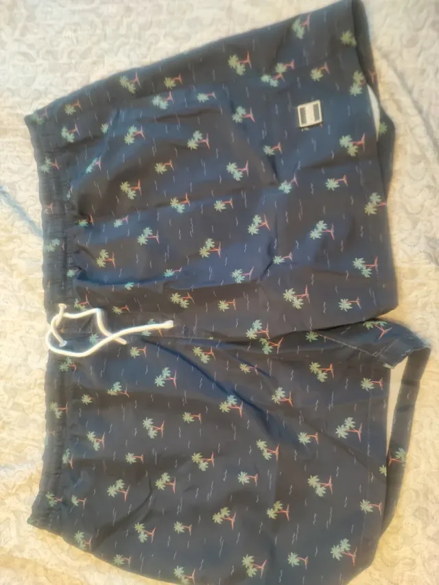 Bañador Palm XL - Azul/Verde