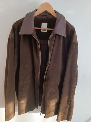 Abrigo pana marrón g54 - XL