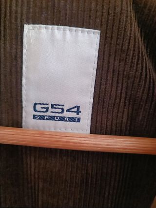 Abrigo pana marrón g54 - XL