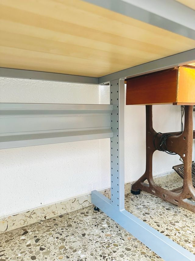 Mesa escritorio 160 x 80 abedul
