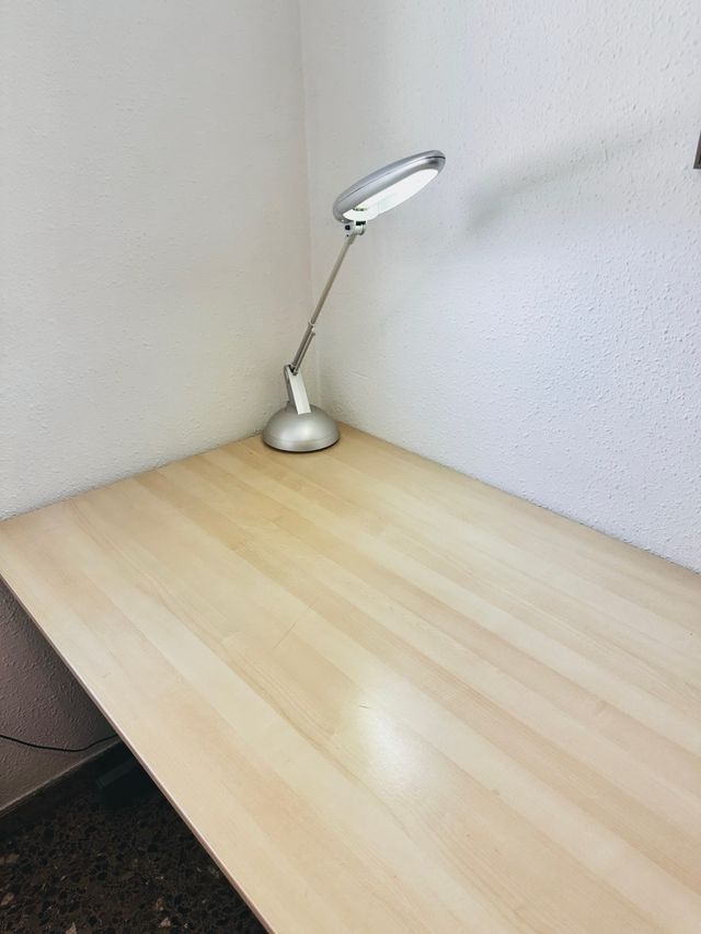 Mesa escritorio 160 x 80 abedul