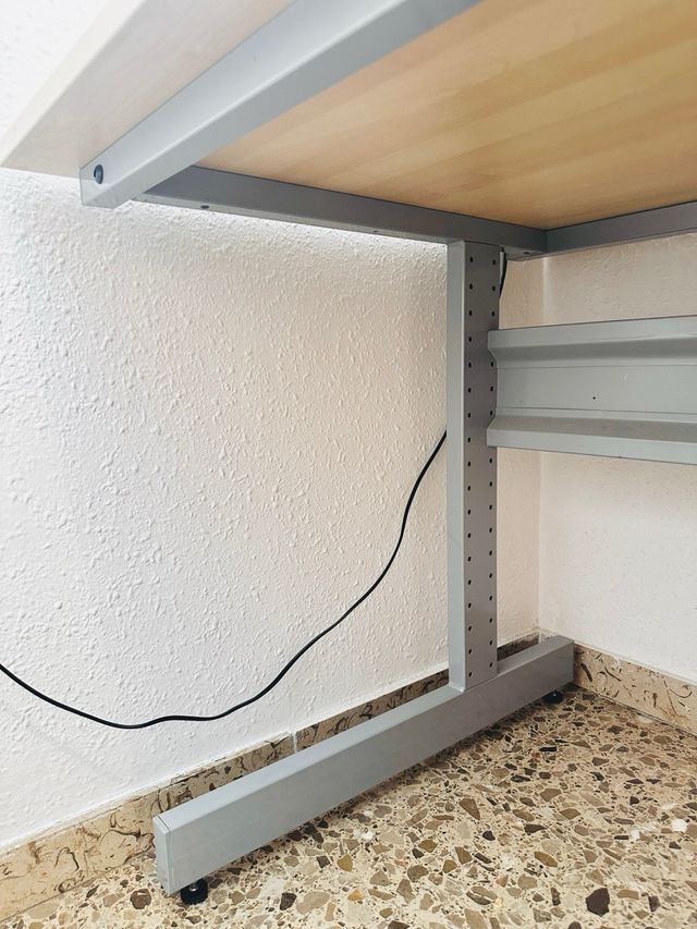 Mesa escritorio 160 x 80 abedul