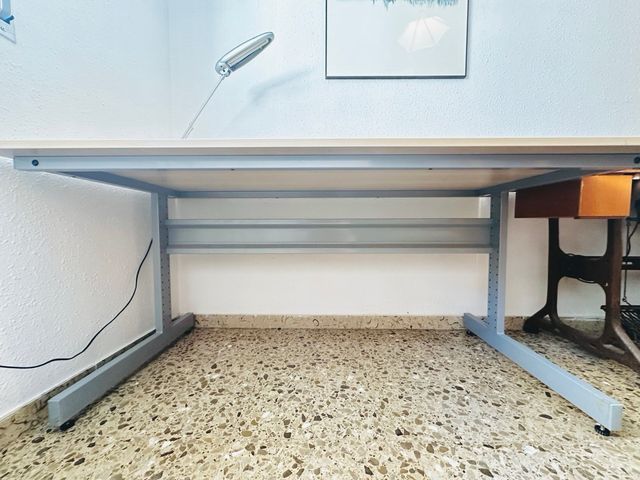 Mesa escritorio 160 x 80 abedul