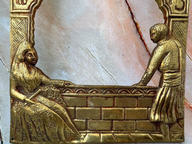 Marco latón vintage - Decoración pared