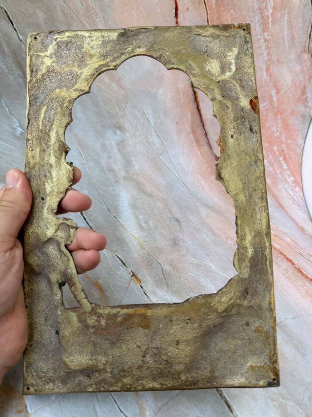 Marco latón vintage - Decoración pared