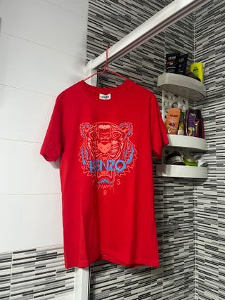 Camiseta Kenzo Paris roja talla M