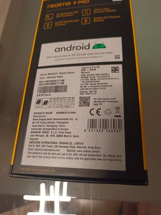 Realme 9 Pro - pantalla rota