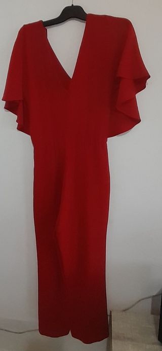 Mono rojo Zara 