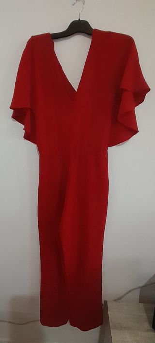 Mono rojo Zara 