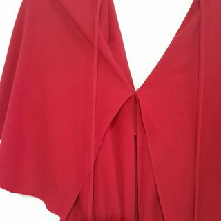 Mono rojo Zara 