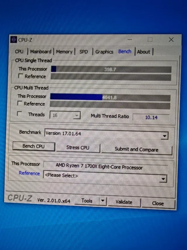 AMD Ryzen 7 1700X - Processador 3.4GHz O70102