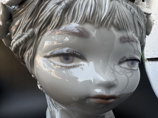 Lladró Niña Flores - Jarrón Vintage