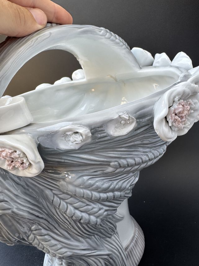 Lladró Niña Flores - Jarrón Vintage