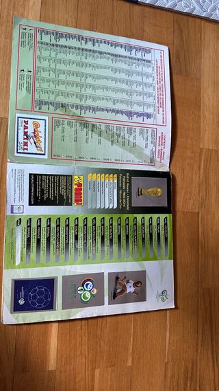 Álbum Panini Mundial Alemania 2006 - completo