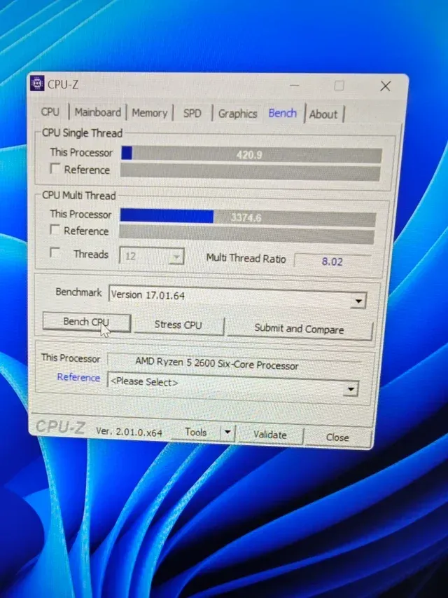 Ryzen 5 2600 3.4 Ghz O90648