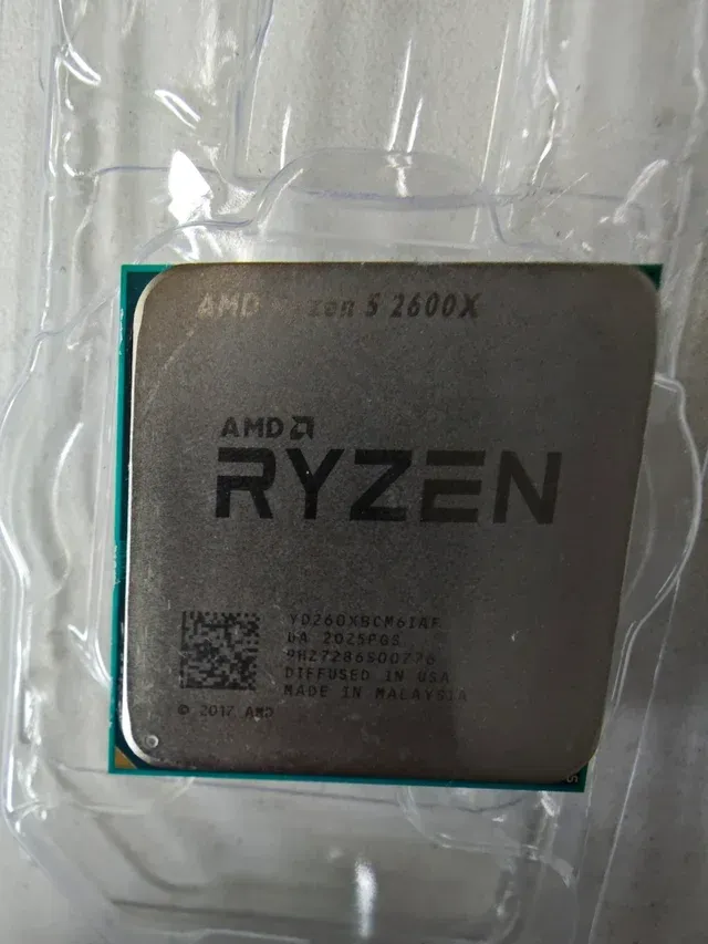 Ryzen 5 2600X 3,6 Ghz S00776