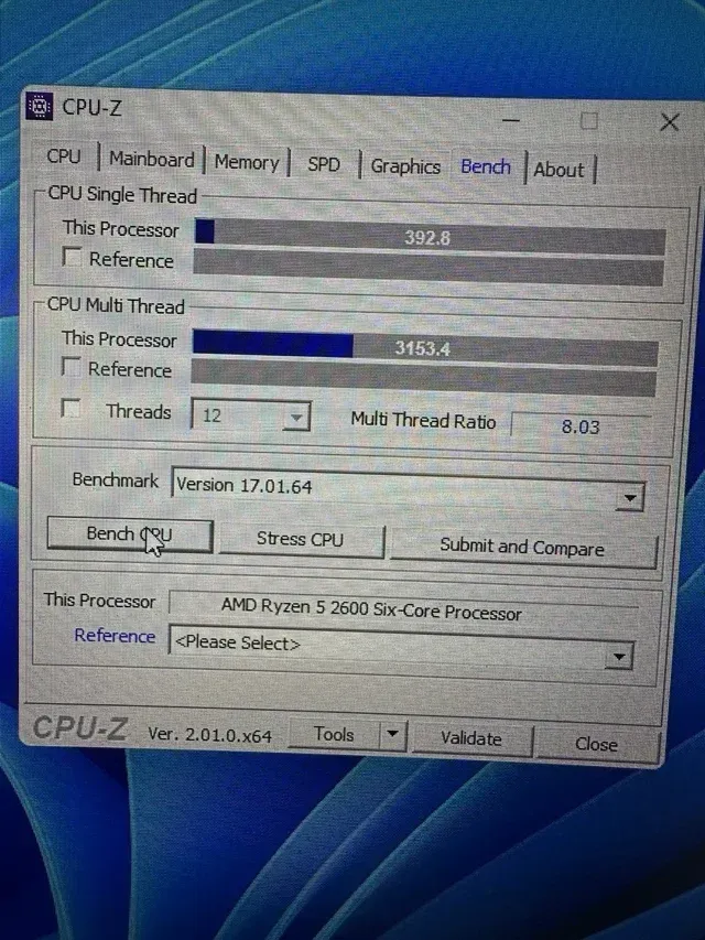 AMD Ryzen 5 2600 3.4 Ghz S00401