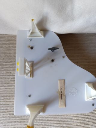 Joyero piano miniatura antiguo