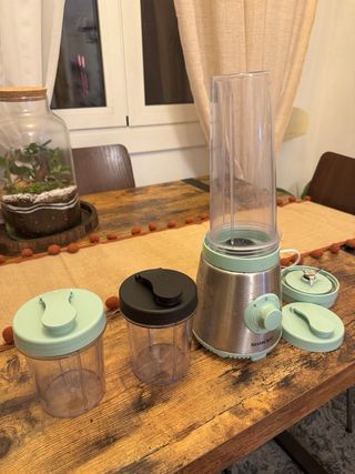 Mini batidora SilverCrest – lista para smoothie, hielo y más