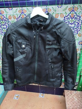 Chaqueta moto verano mujer