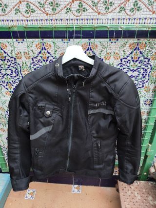 Chaqueta moto verano mujer