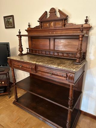 Servidor antiguo francés estilo Luis XV