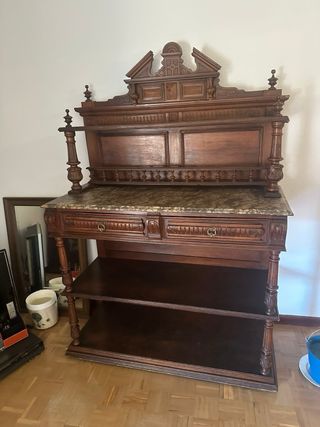 Servidor antiguo francés estilo Luis XV