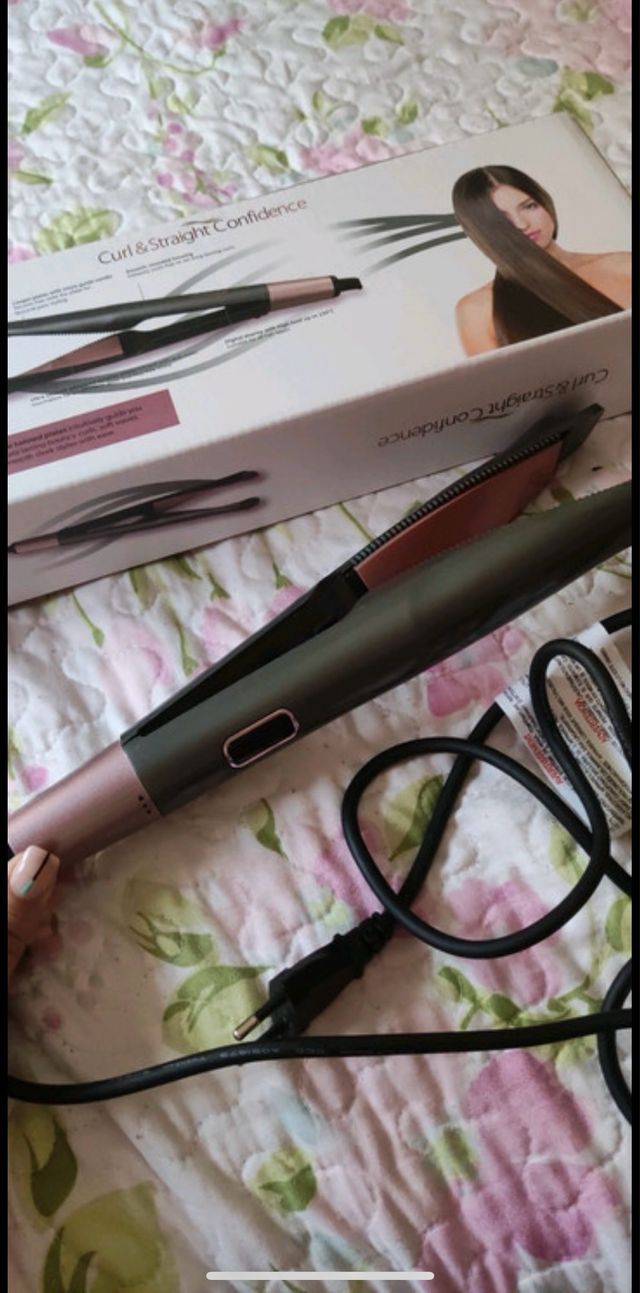 Plancha rizadora Curl&Straight