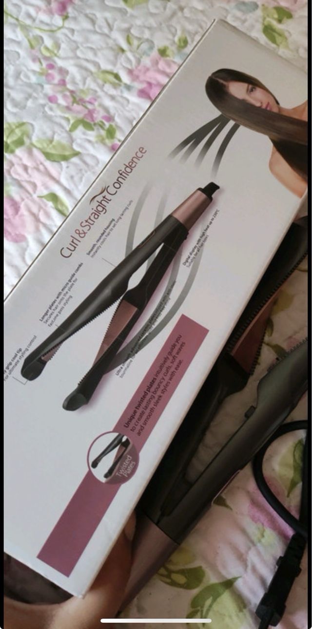 Plancha rizadora Curl&Straight