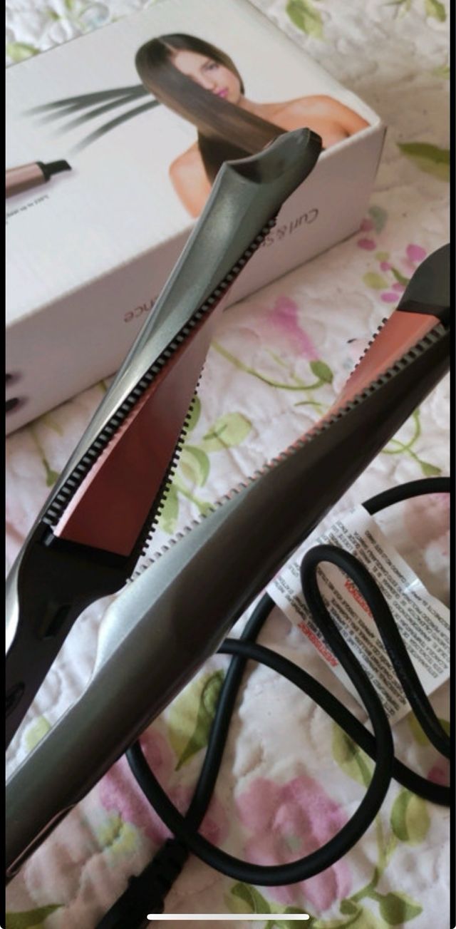 Plancha rizadora Curl&Straight