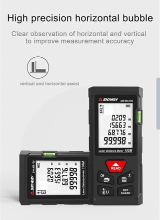 Medidor Distancia Laser SW-MS50 50m