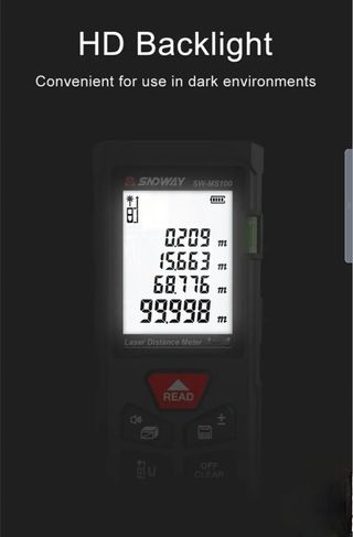 Medidor Distancia Laser SW-MS50 50m