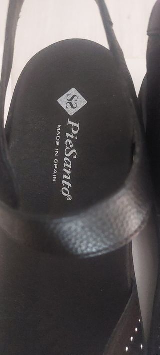 Sandalias PiesSanto 40 negras