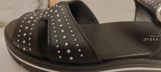 Sandalias PiesSanto 40 negras