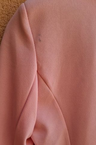 Traje chaqueta rosa mujer