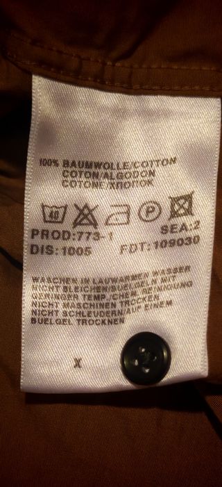 Camisa Hugo Boss marrón - Talla M