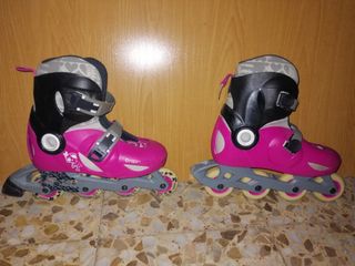 Patines Oxelo niña - Rosa - Talla 23