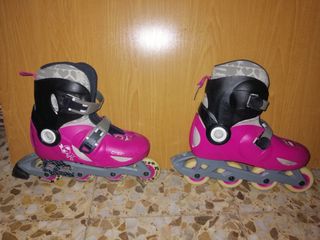 Patines Oxelo niña - Rosa - Talla 23