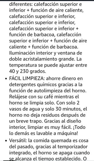 Horno OptimumX 60L - Negro