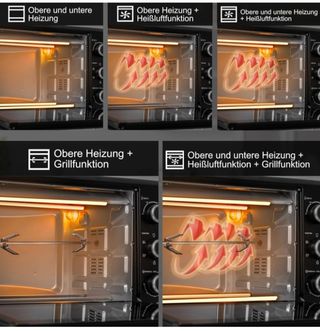 Horno OptimumX 60L - Negro