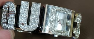 Reloj GUESS negro y plata