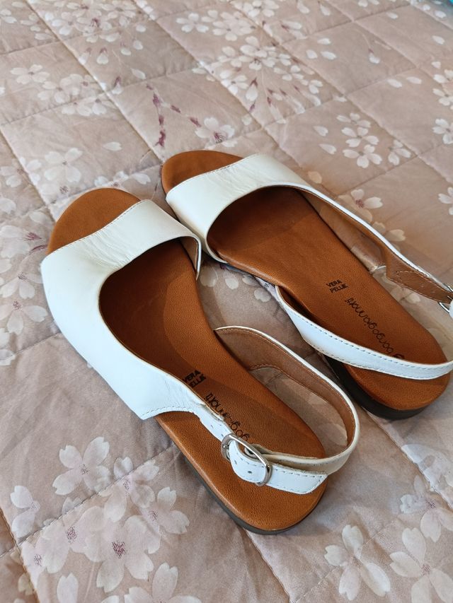 Sandali estivi donna Borgo Giannotti n.37 pelle