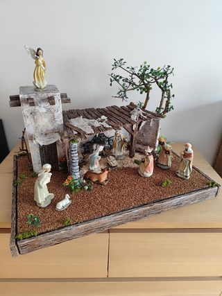 Belén navideño completo