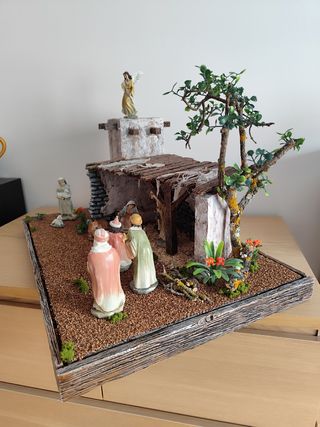 Belén navideño completo